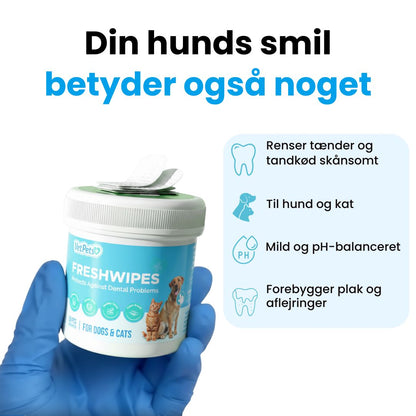 FreshWipe Kit - Beskytter mot tannproblemer