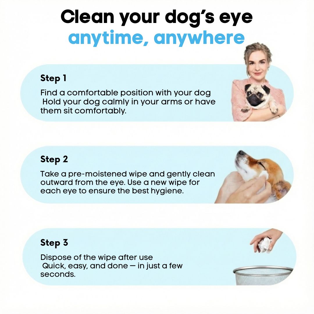 EyeWipes Kit - Beskytter Not Oyeproblemer