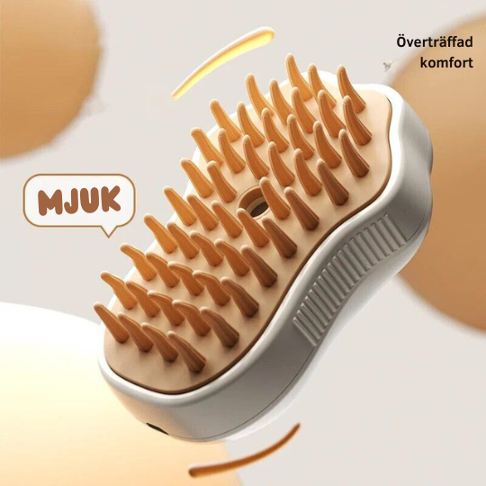 PetSpa Borsten - Masserande Ångborste 