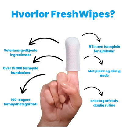 FreshWipe Kit - Beskytter mot tannproblemer